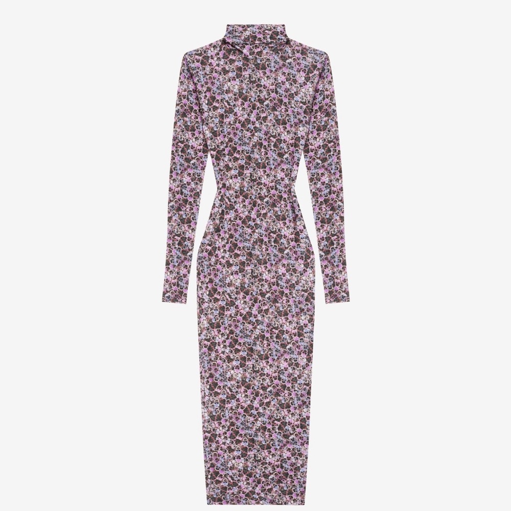 Isabel Marant floral maxi bodycon dress